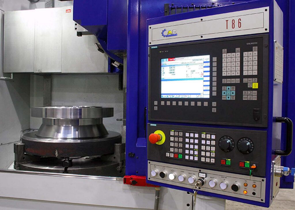 CMF Costruzioni Meccaniche Fiesco - Tornio Verticale - Macchina T86